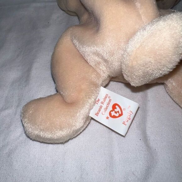 TY Original Beanie Baby “Pugsly” 1996 - Picture 7 of 13